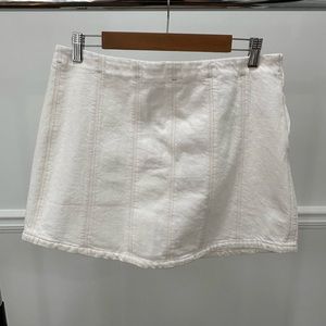 White skirt